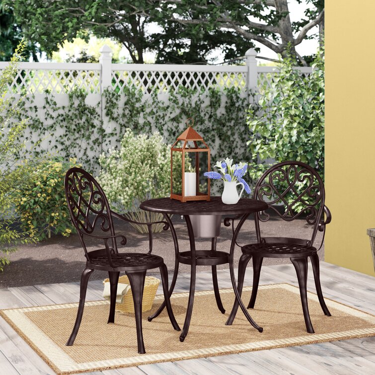 Chestnut street 3 piece bistro set new arrivals